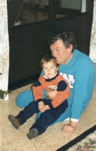 Valery with his grandson-1997